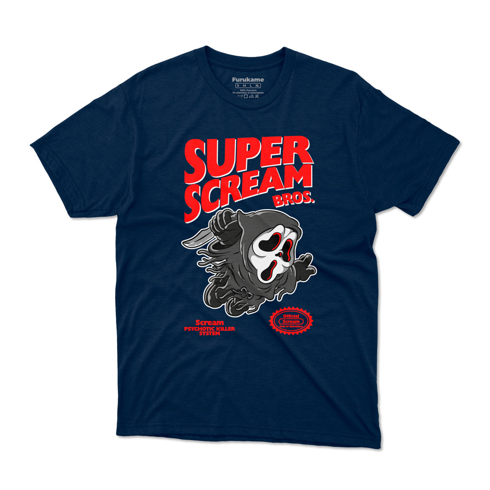 Super Ghostface Scream Polo