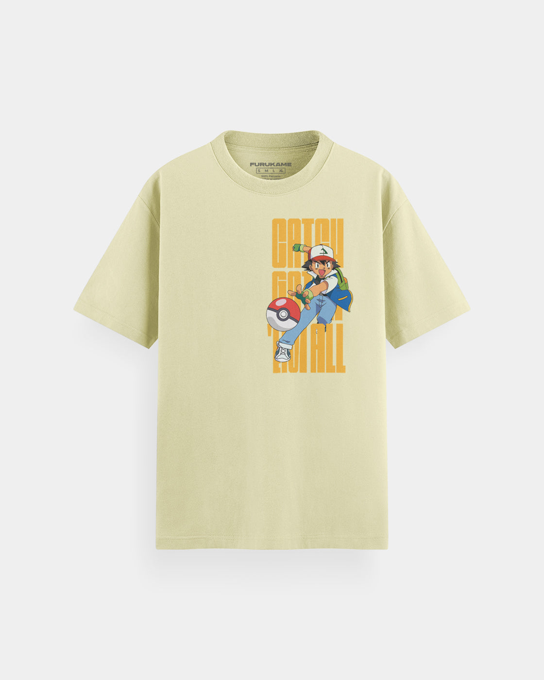 Ash Gotta catch 'em all Polo