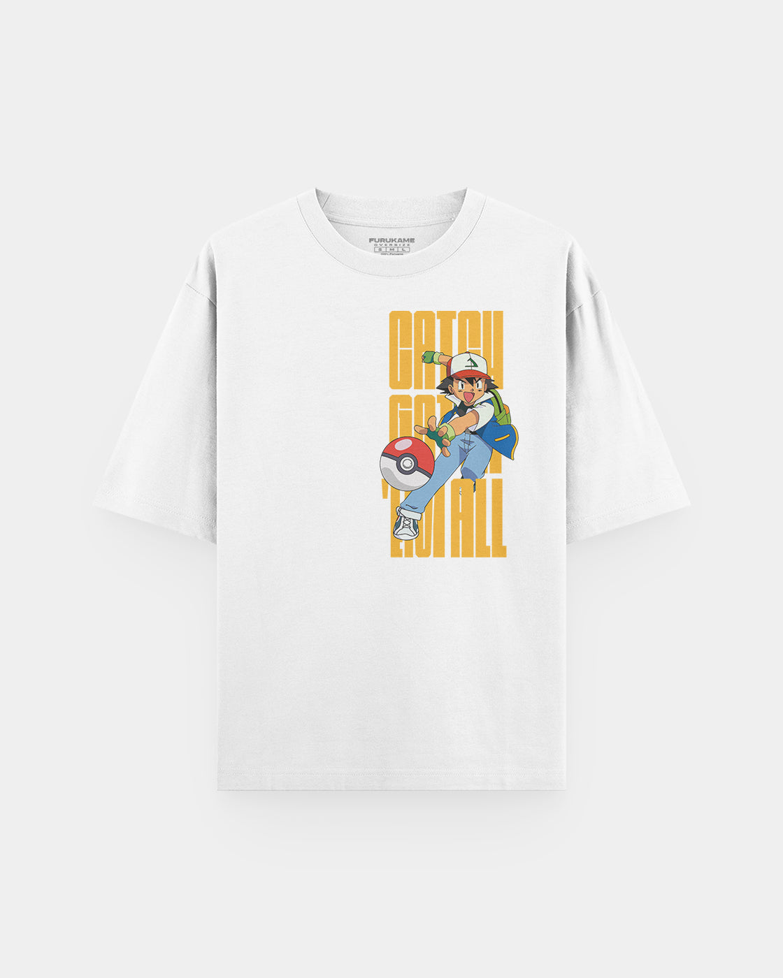 Ash Gotta catch 'em all Oversize