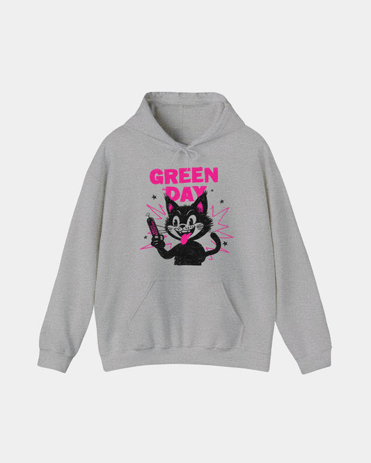 Green Day Cat Polera