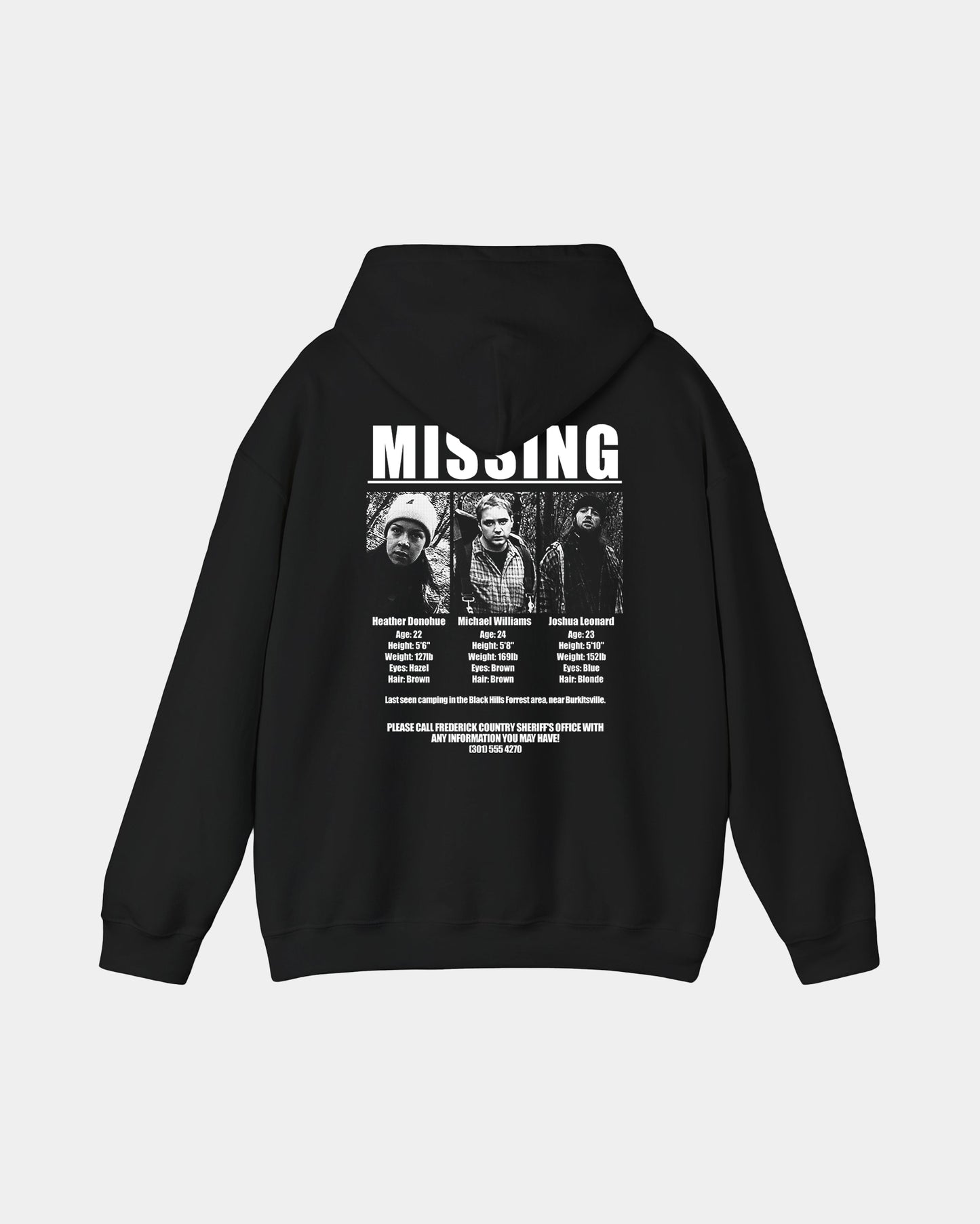 The Blair Witch Project "Missing" Polera