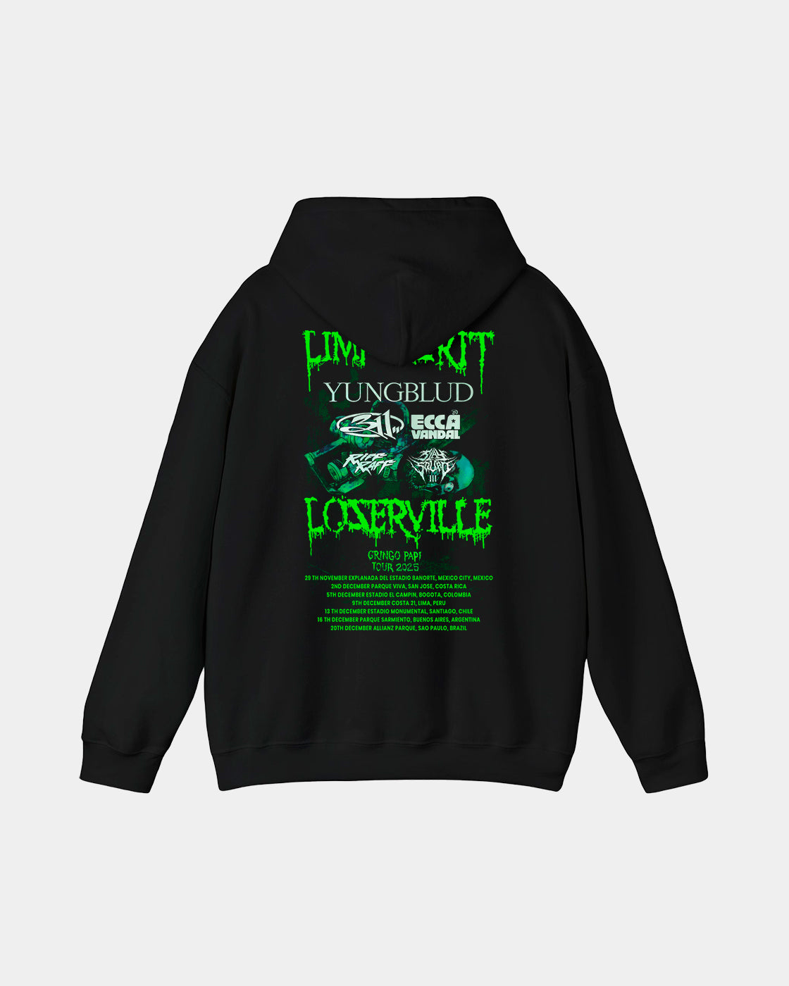 Limp Bizkit Tour 2025 Polera