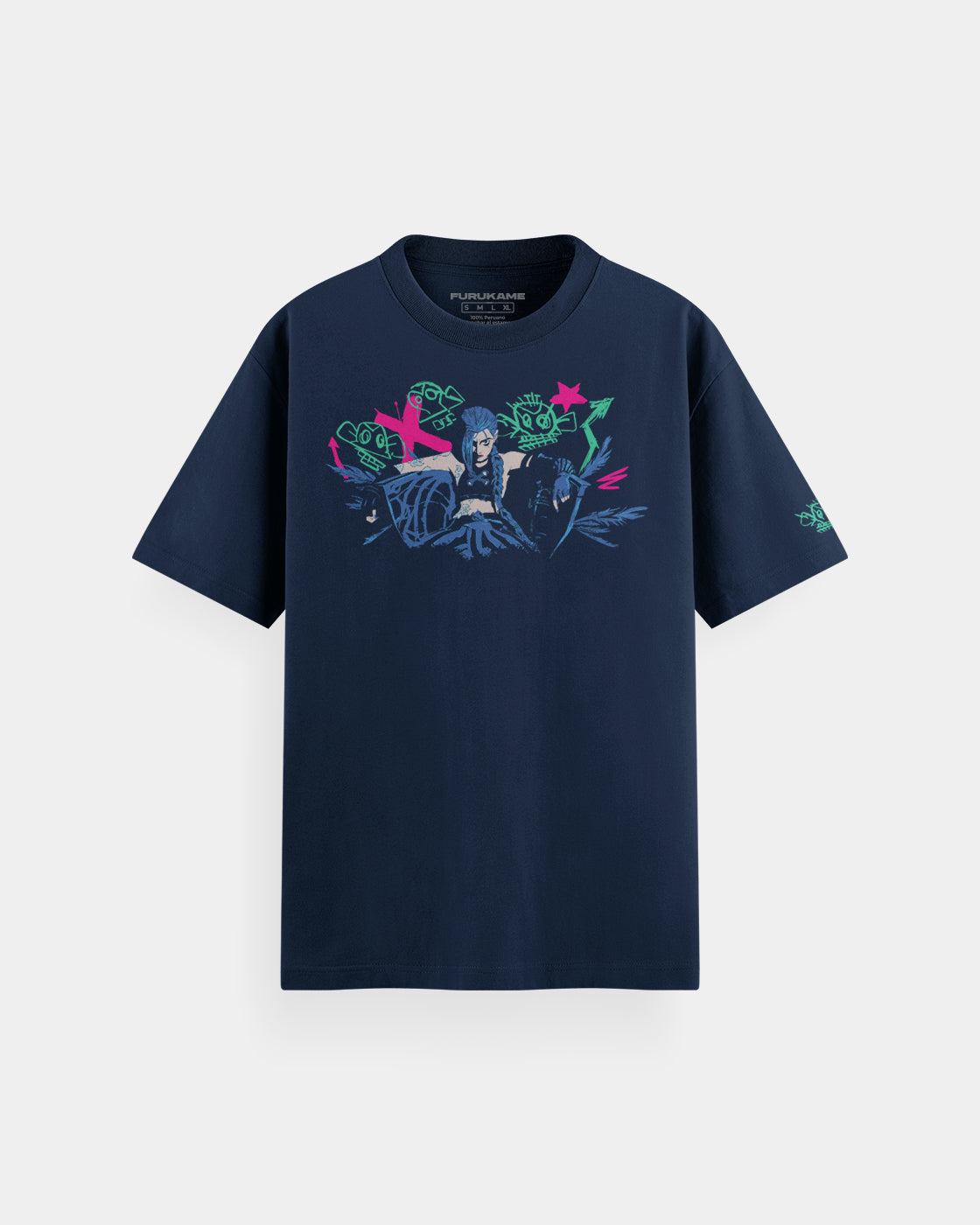 Jinx Arcane League of Legend Polo