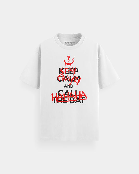 "Stay crazy and HAHAHA" Joker polo