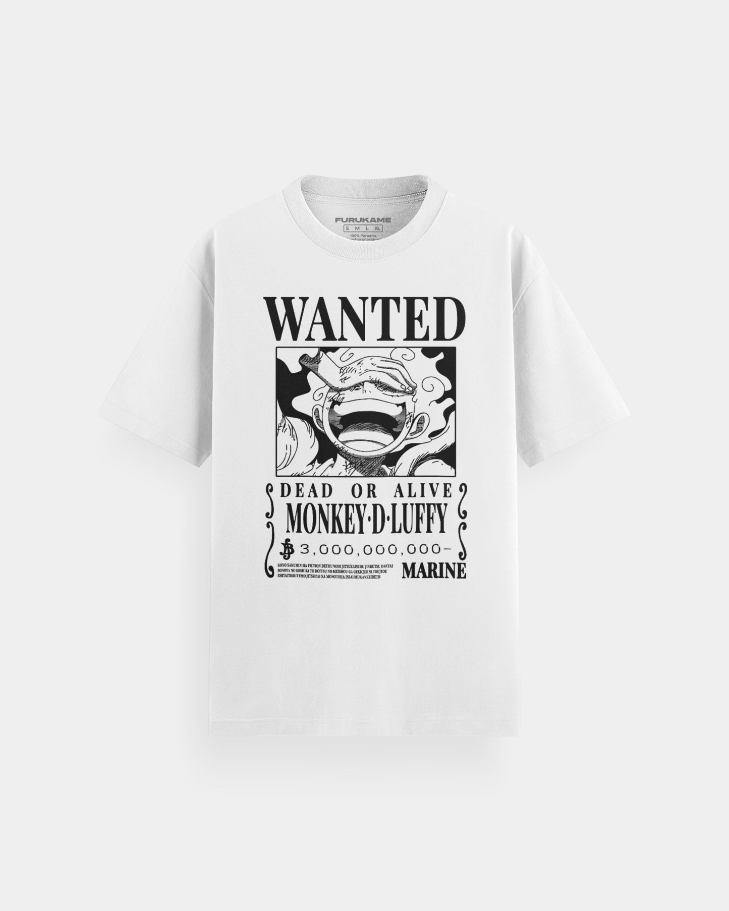 Luffy Wanted Polo