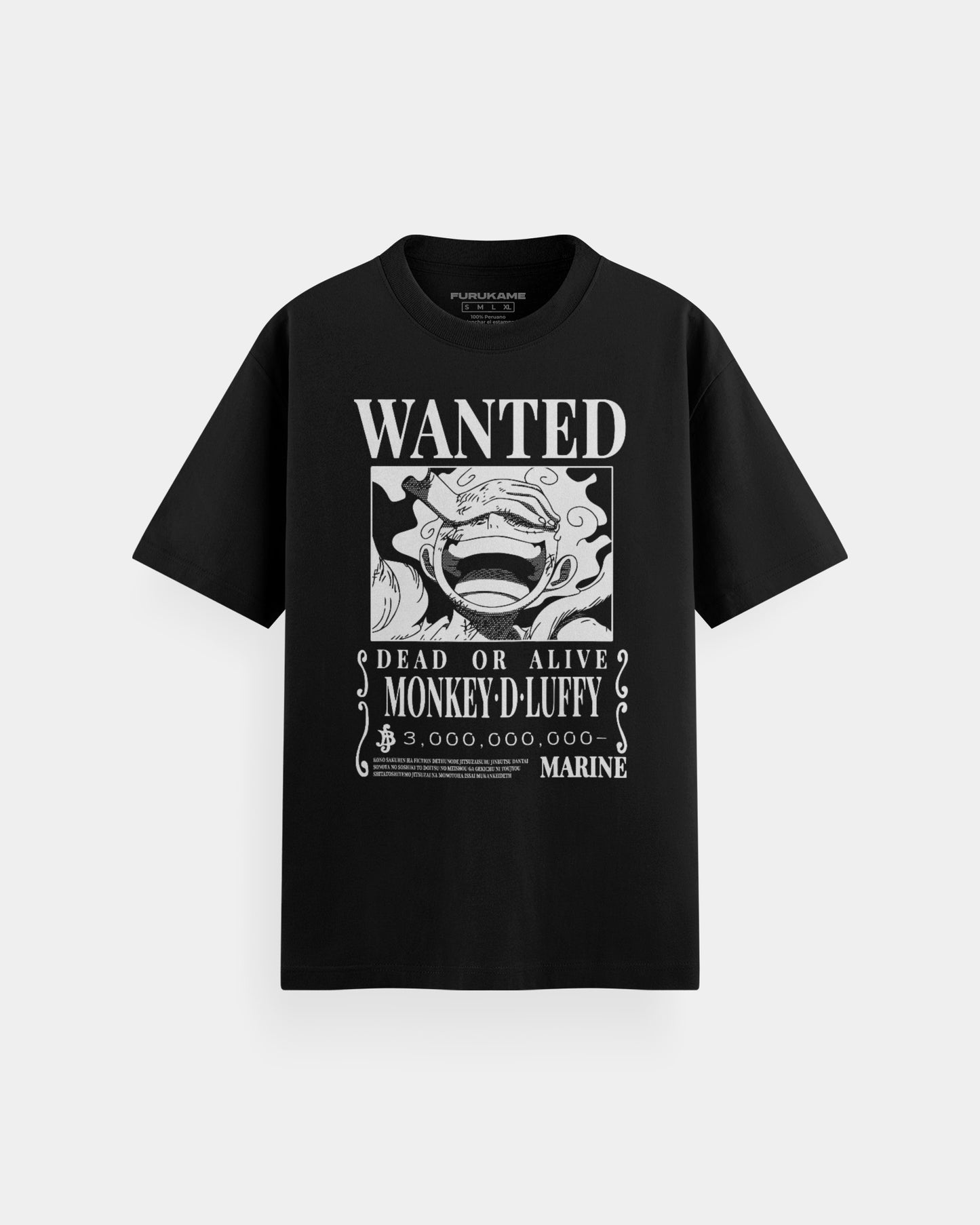 Luffy Wanted Polo