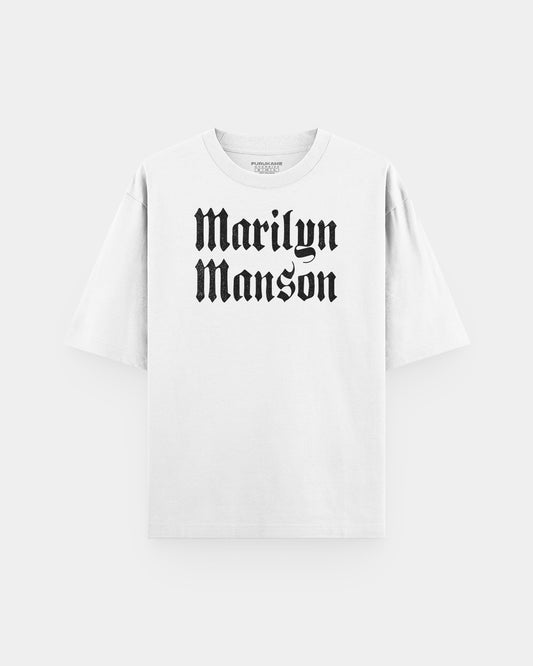 Marilyn Manson Logo Oversize