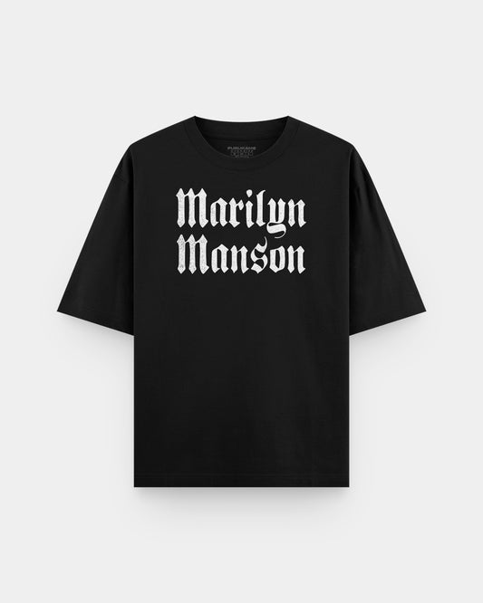 Marilyn Manson Logo Oversize