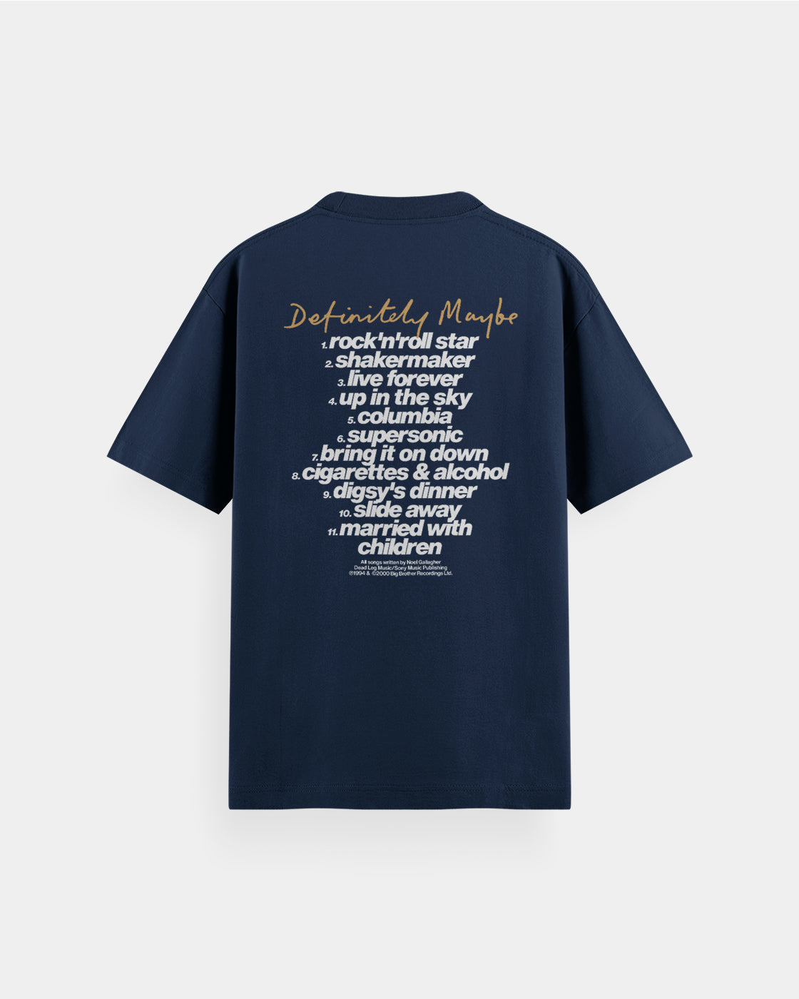 Oasis Definitely Maybe Album Polo