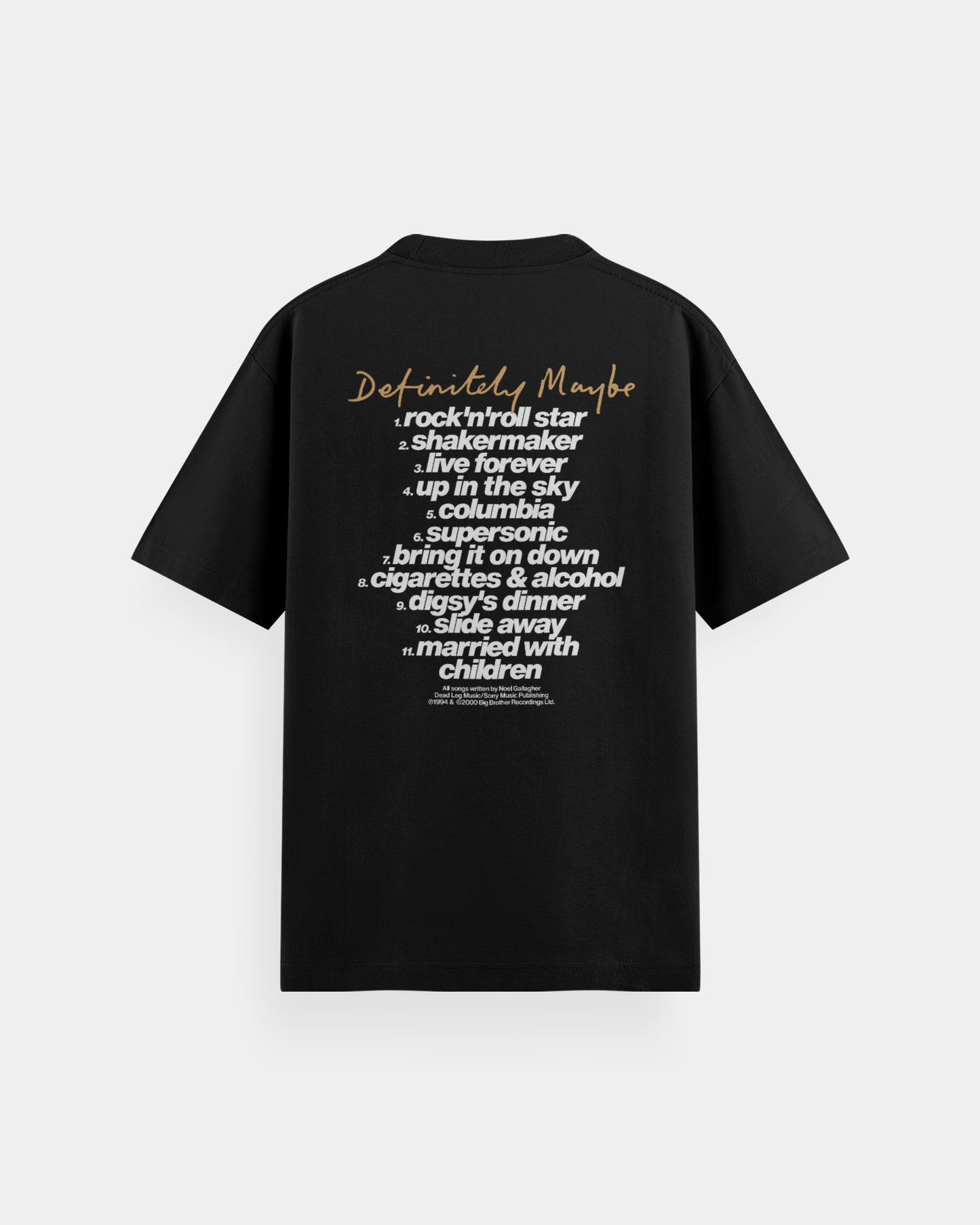 Oasis Definitely Maybe Album Polo