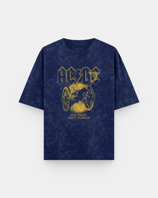 AC/DC For Those About to Rock Acid Wash
