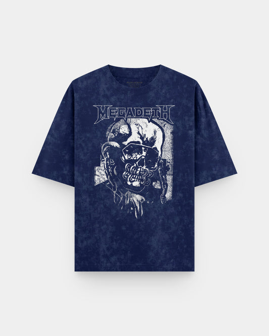 Megadeth Hi-Con Vic 💀 Acid Wash