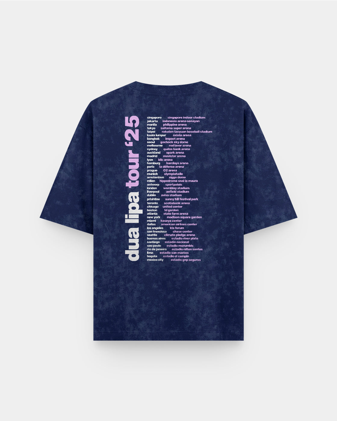 Dua Lipa Tour '25 Acid Wash