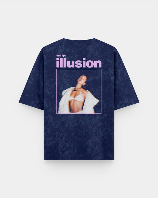 Dua Lipa "Illusion" Acid Wash
