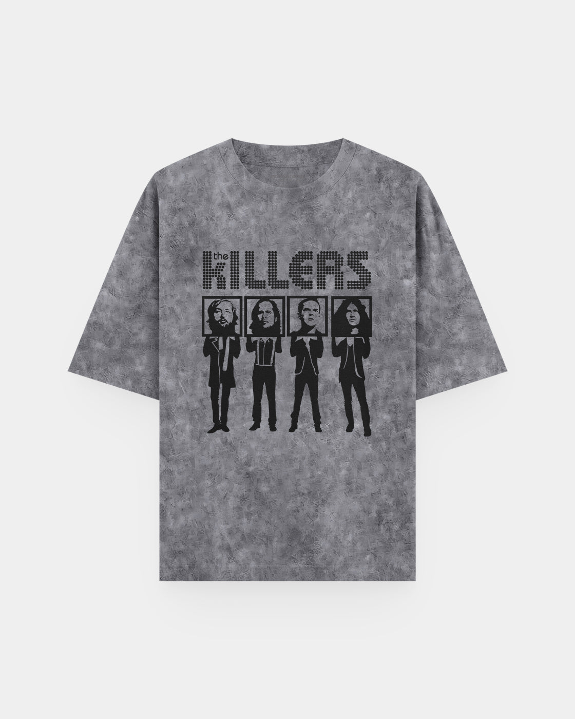The Killers Band Acid Wash