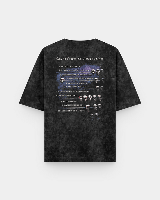 Megadeth Countdown to Extinction Acid Wash