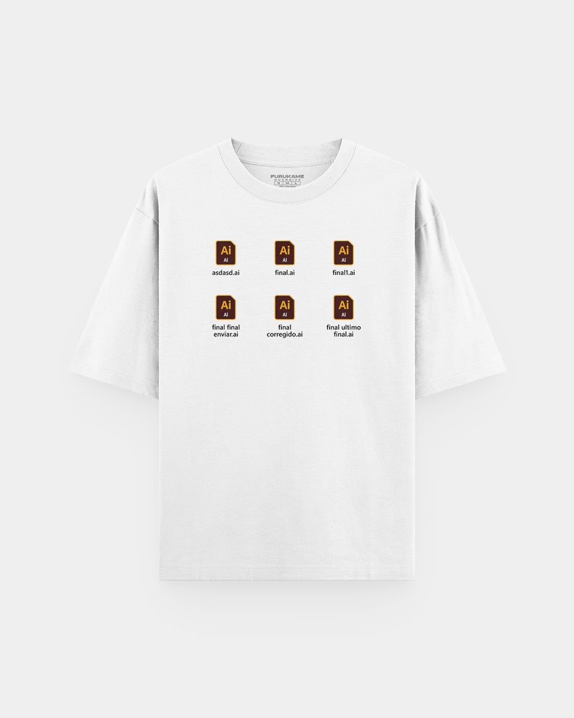 Meme "Archivo Final Illustrator" Oversize