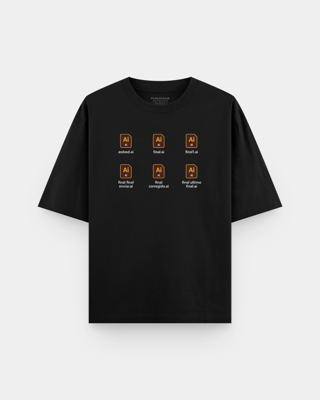 Meme "Archivo Final Illustrator" Oversize