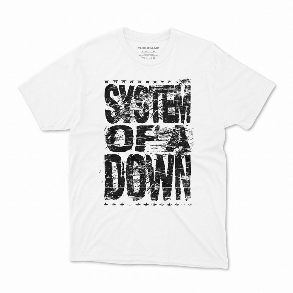 SOAD Distressed Polo