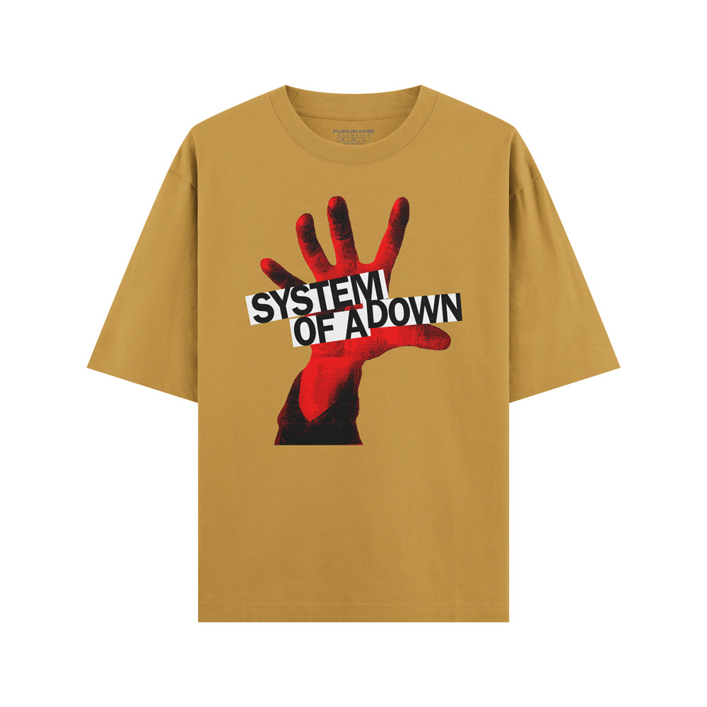 System of a Down Mano 🔴 Oversize