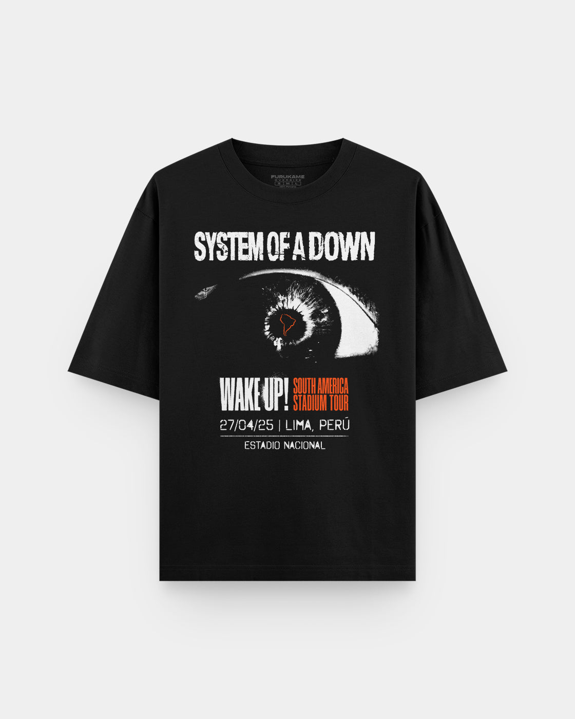 System of a Down "Wake Up! Tour 2025" Oversize