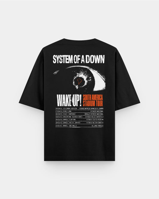 System of a Down "Wake Up! Tour 2025" Oversize