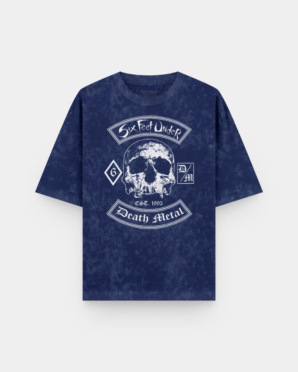 Six Feet Under Death Metal Acid Wash