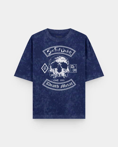 Six Feet Under Death Metal Acid Wash