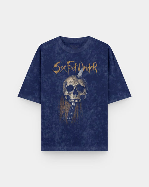 Six Feet Under Knife 🔪💀 Acid Wash