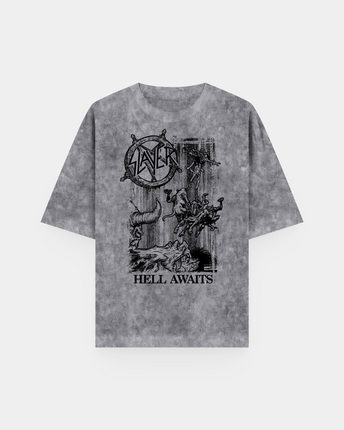 Slayer Hell Awaits Acid Wash