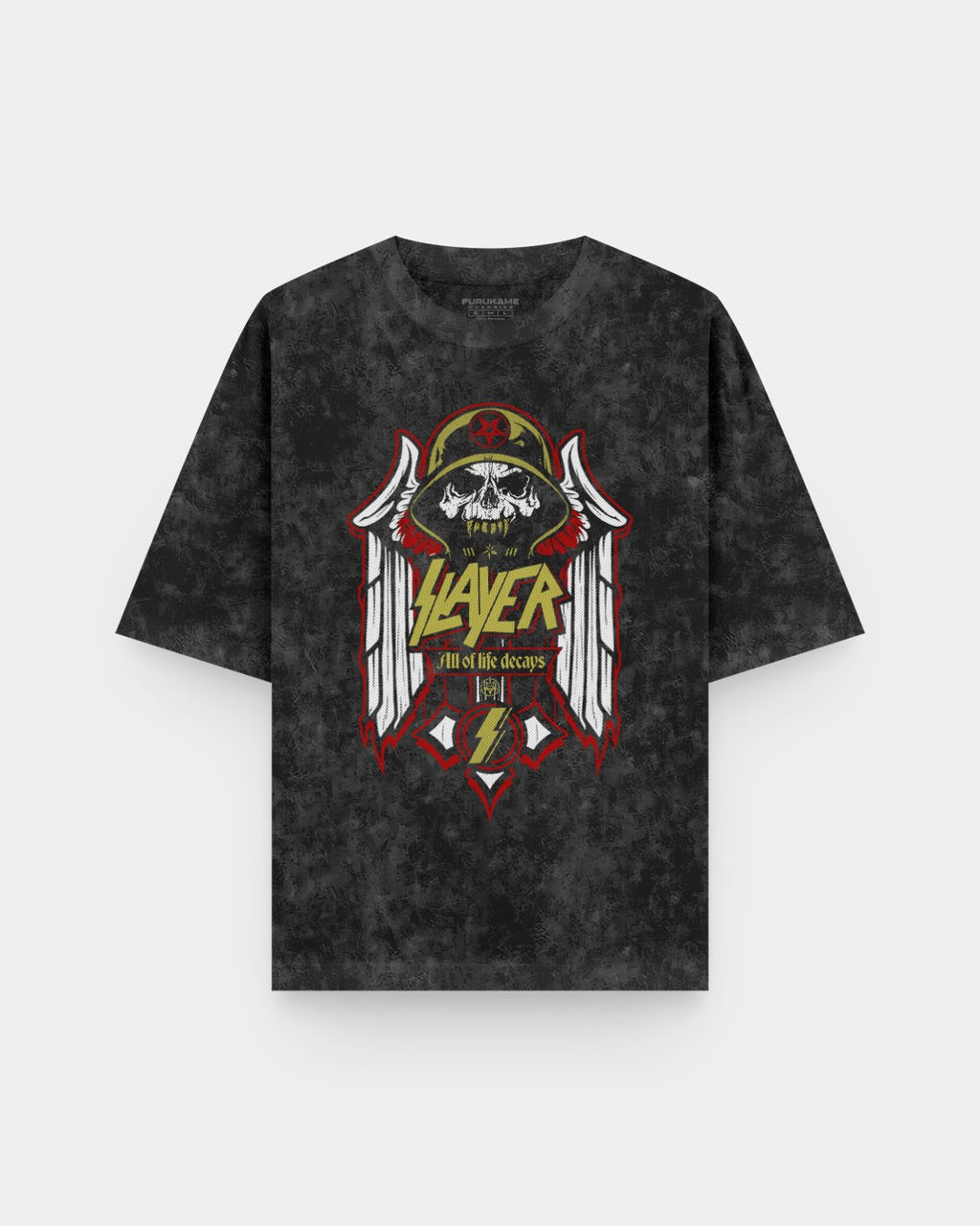 Slayer All of Life Decays Acid Wash