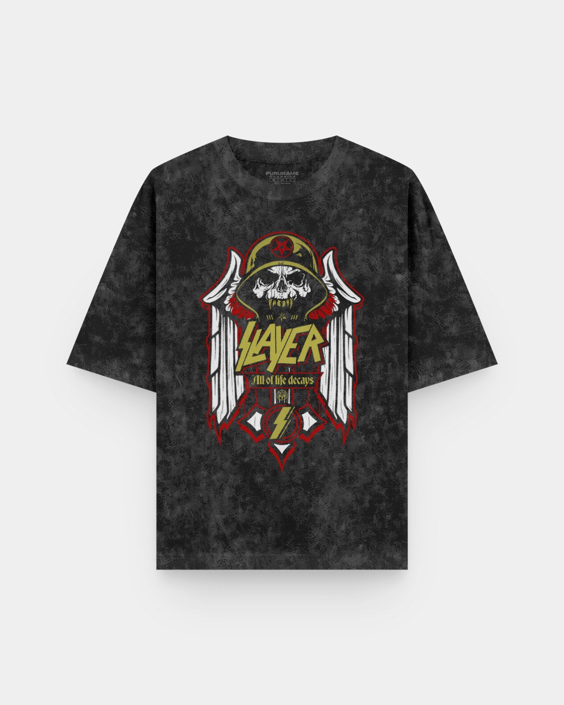 Slayer All of Life Decays Acid Wash