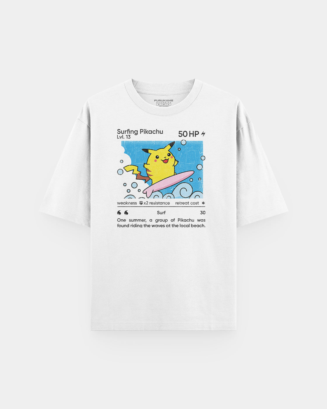 Surfing Pikachu Oversize