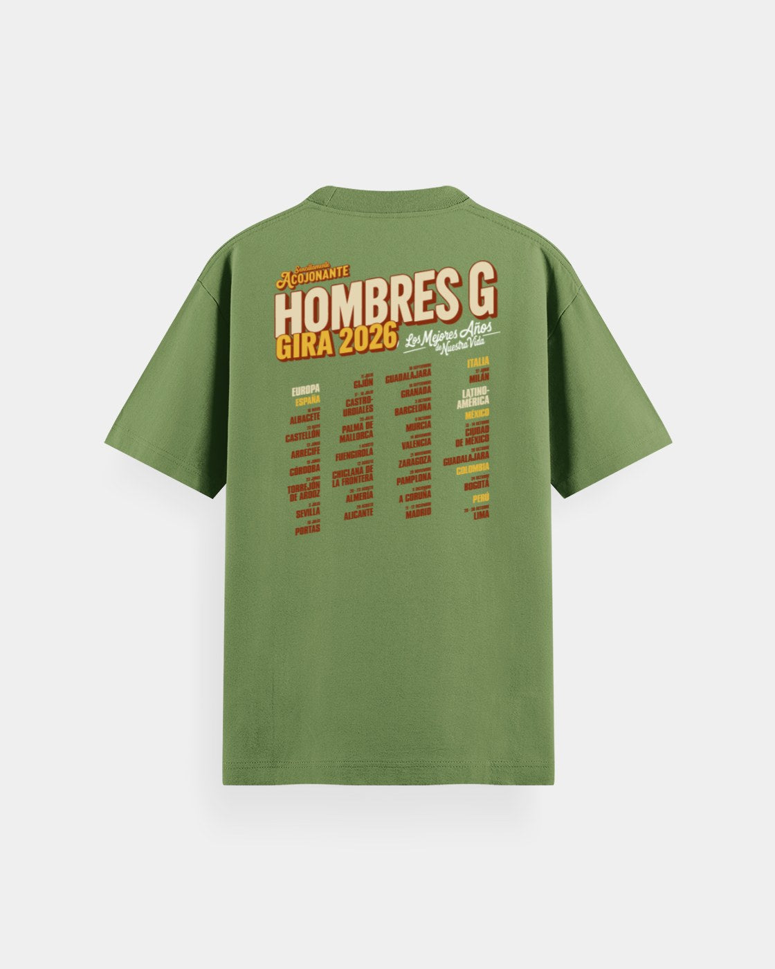 Hombres G Tour 2026