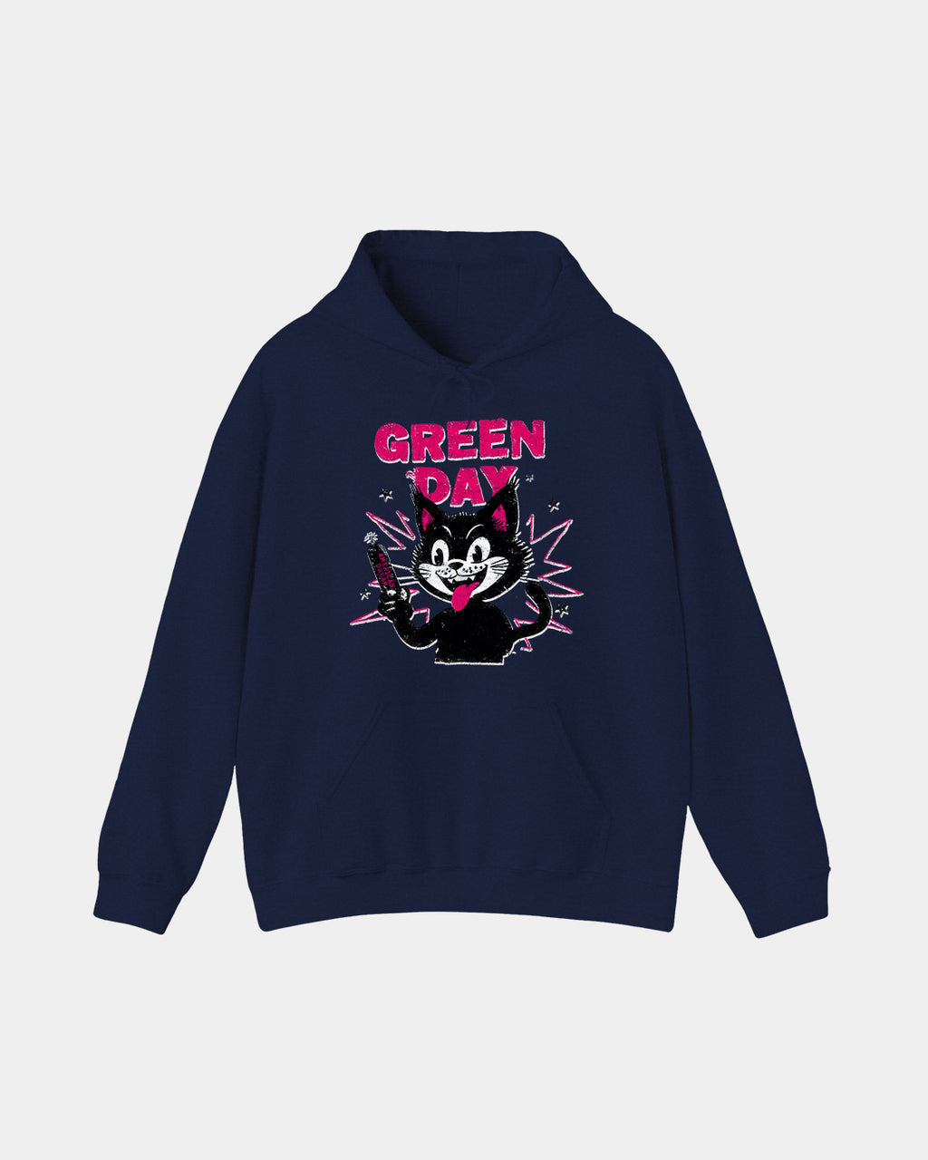 Green Day Cat Polera