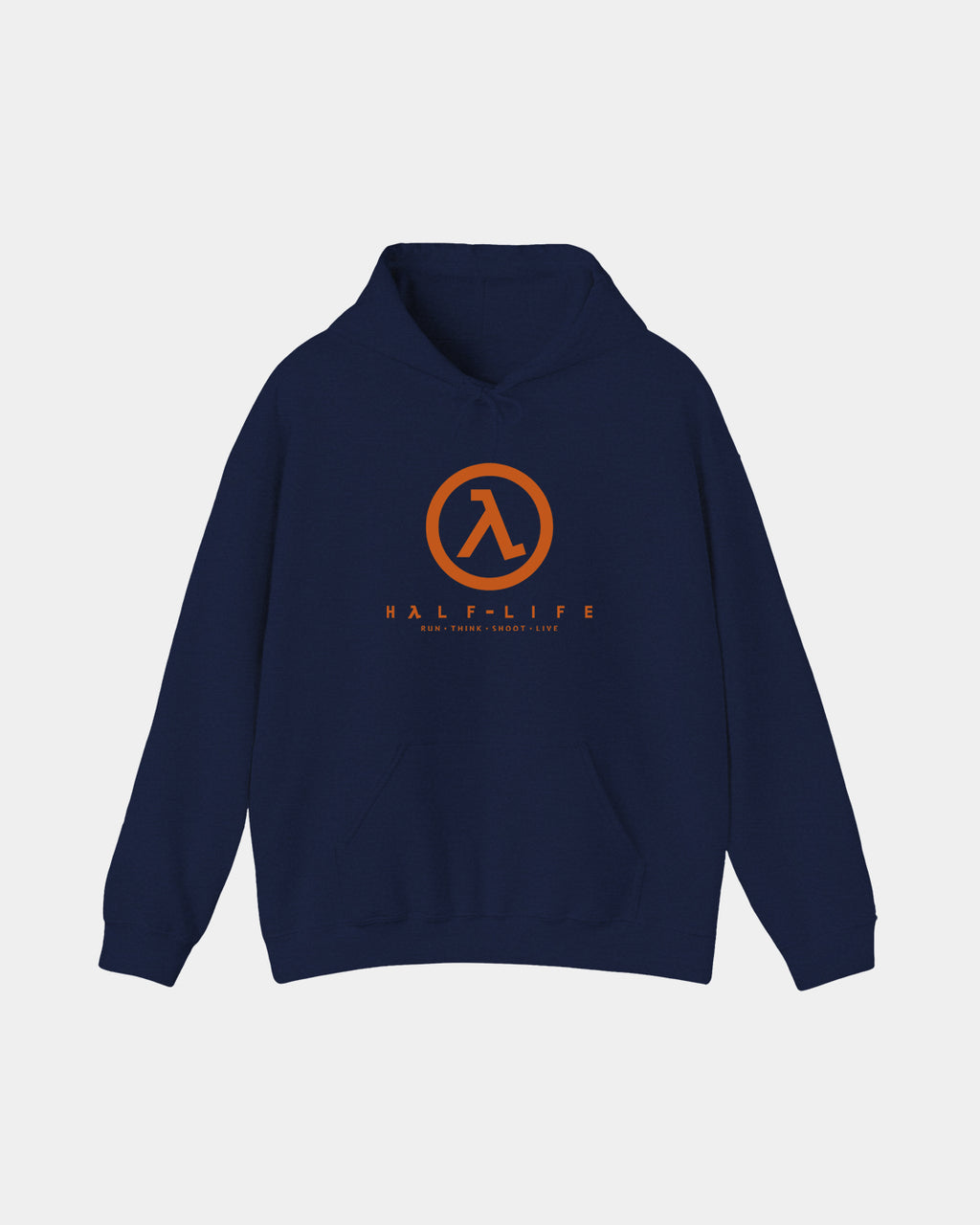 Run Think Shoot Live Half Life Polera