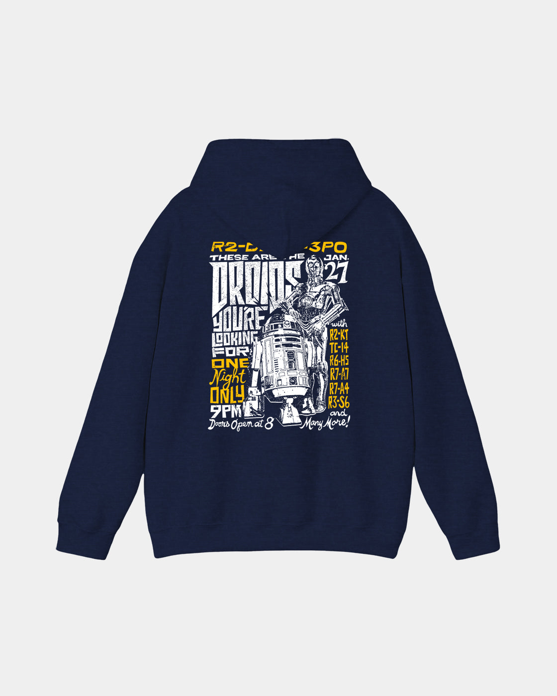 Star Wars R2D2 C3PO Polera