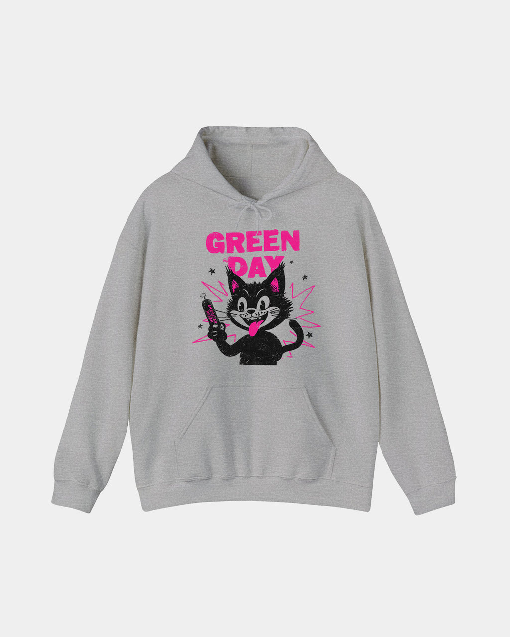 Green Day Cat Polera
