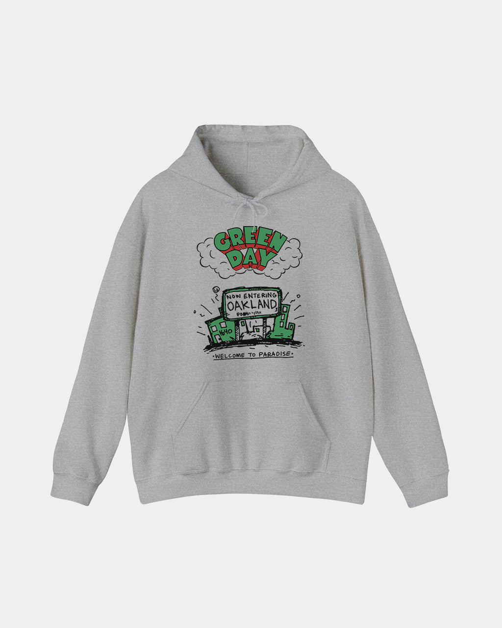 Green Day Oakland Polera