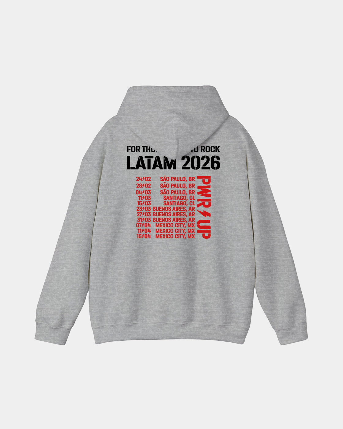 AC/DC PWR⚡UP Tour 2026 Polera