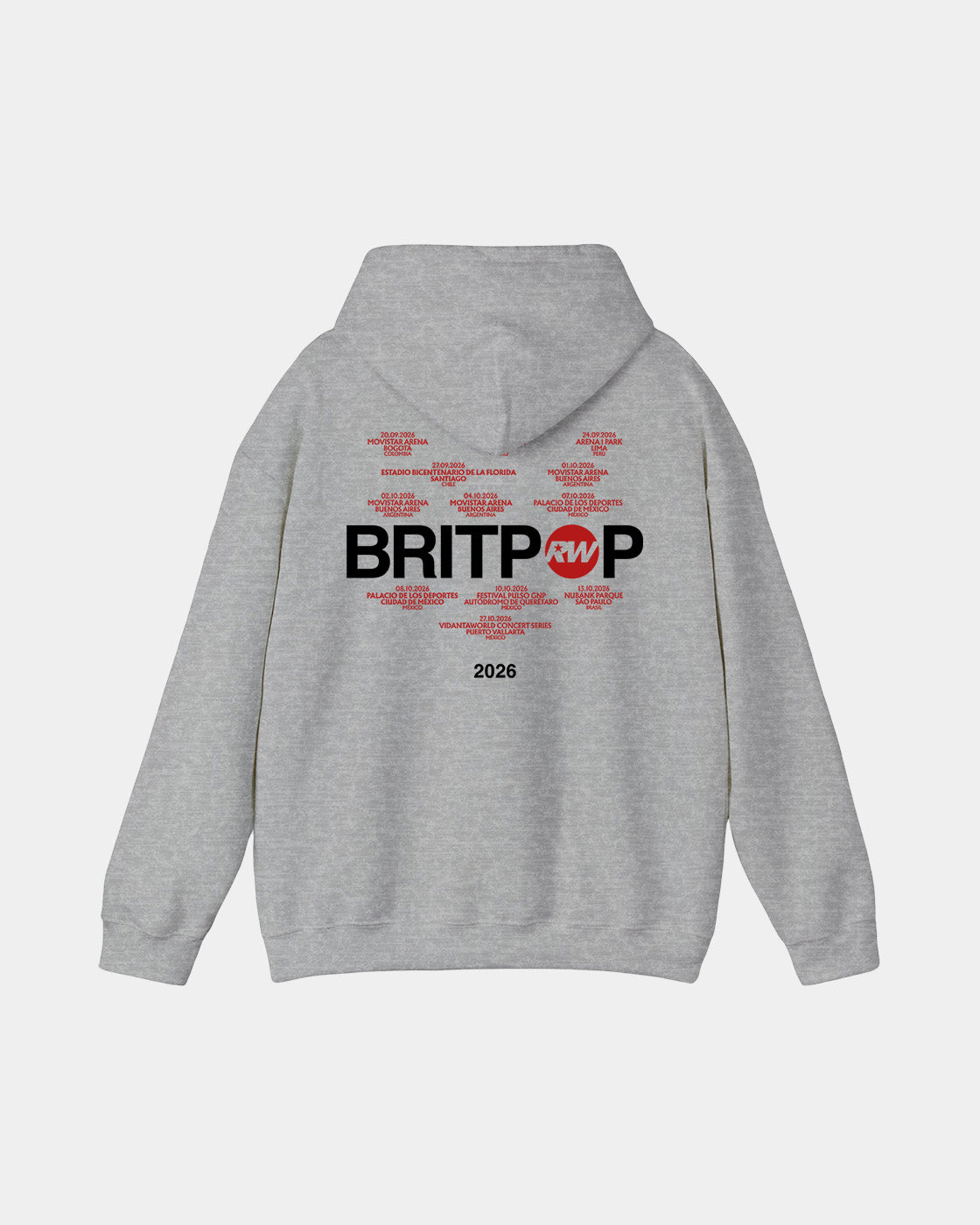 Britpop Tour 2026 Robbie Williams Polera