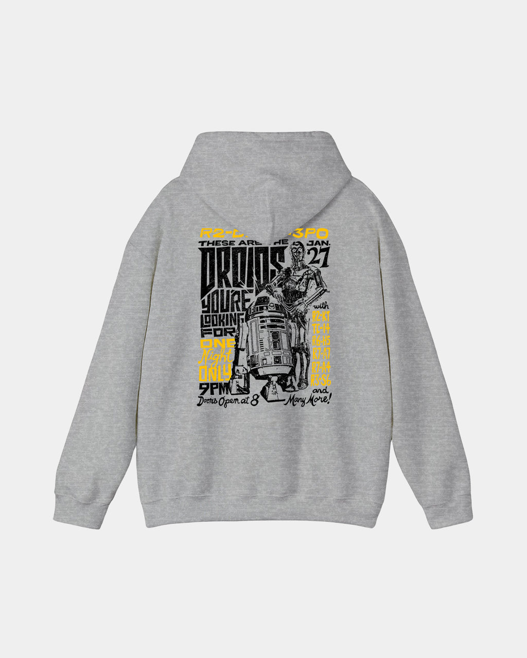 Star Wars R2D2 C3PO Polera