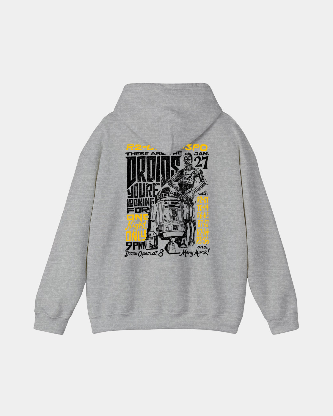 Star Wars R2D2 C3PO Polera