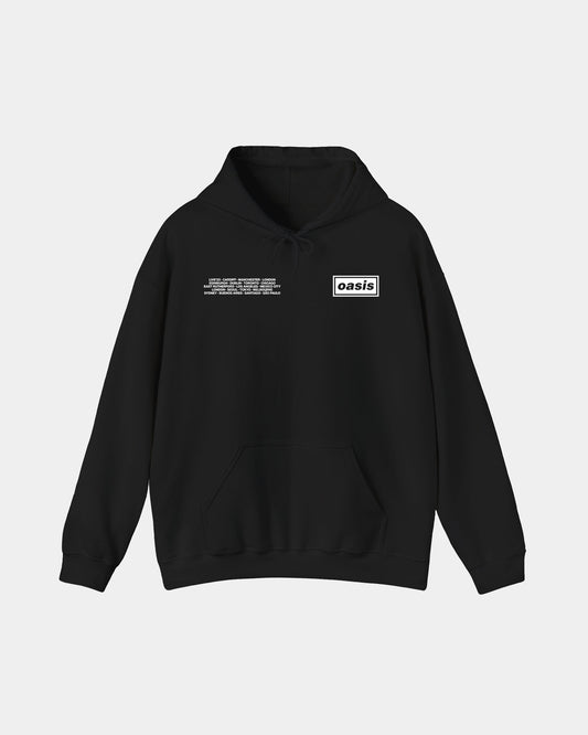 Oasis Live'25 Ciudades Polera