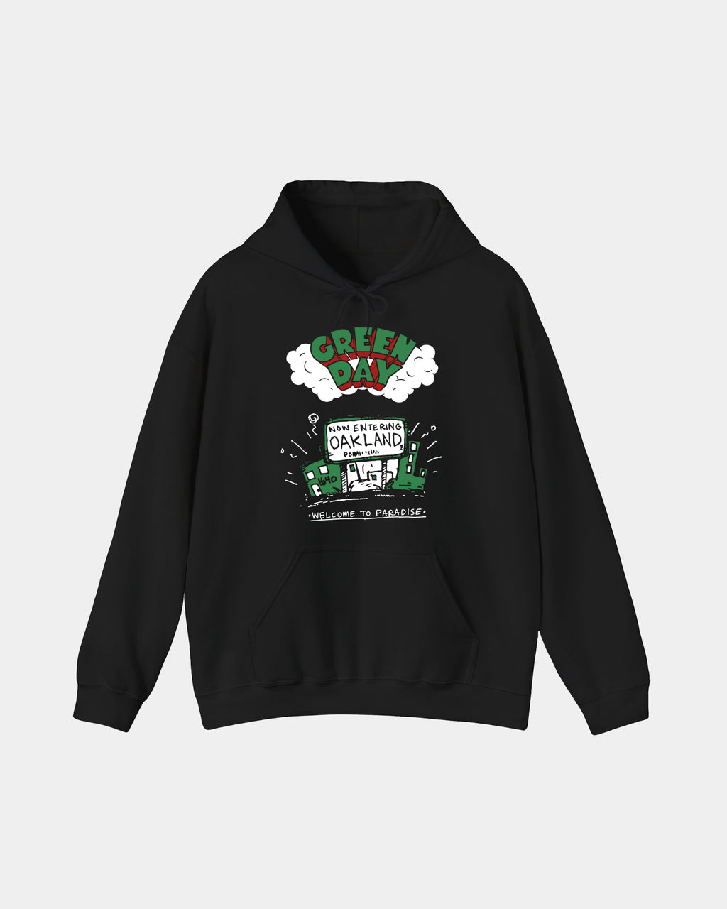 Green Day Oakland Polera