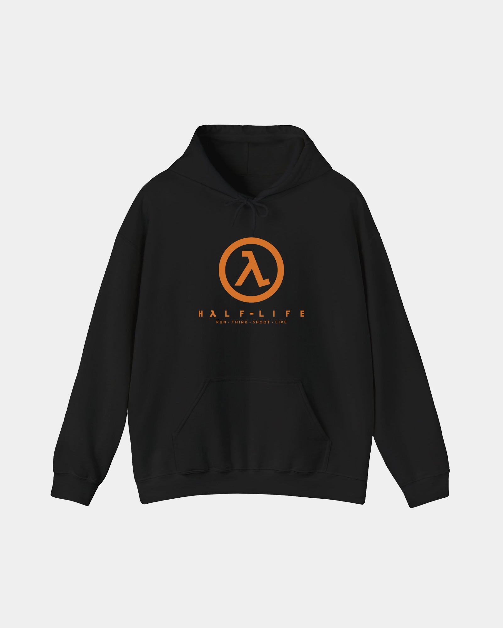 Run Think Shoot Live Half Life Polera