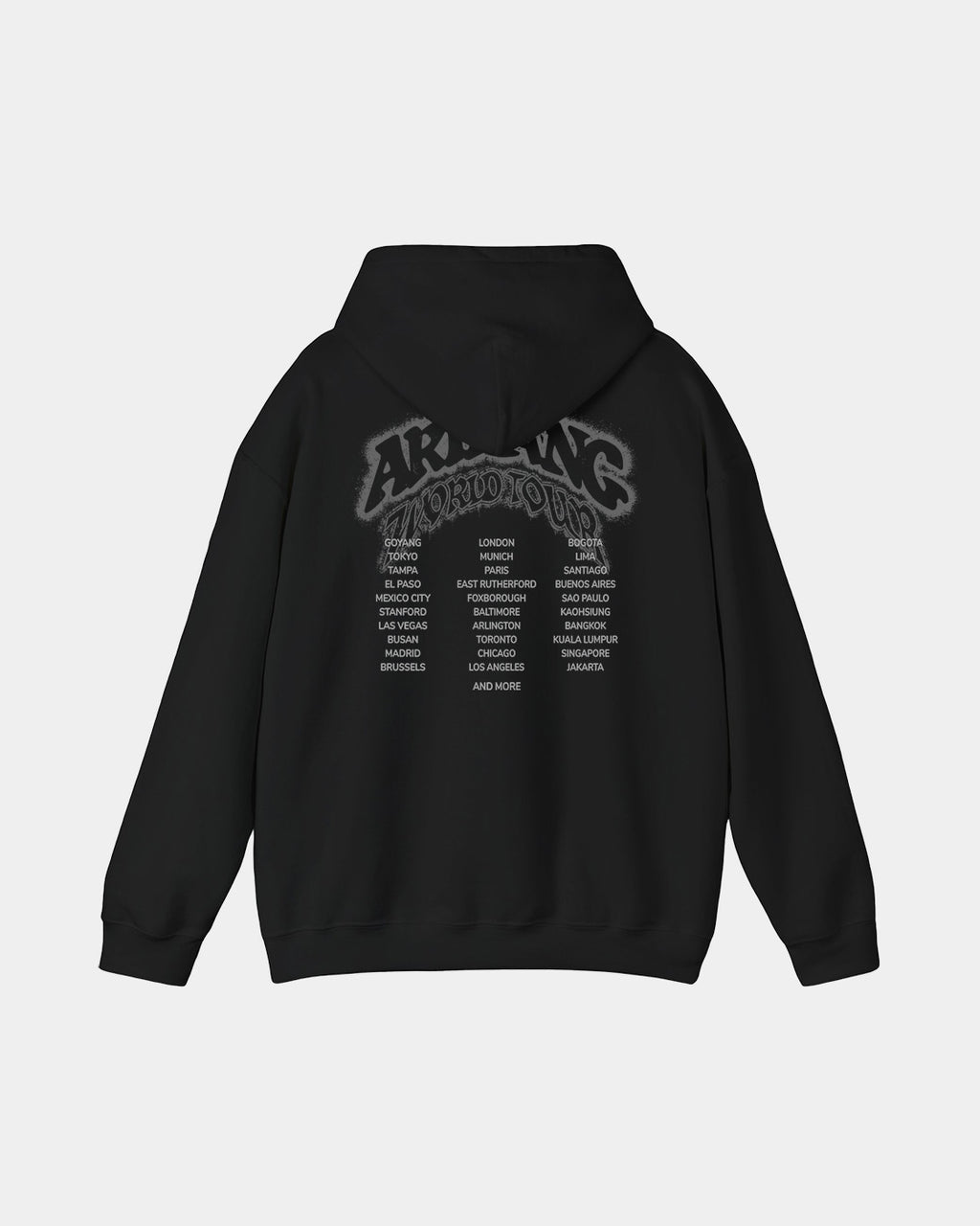 Arirang BTS World Tour Grafiti Polera
