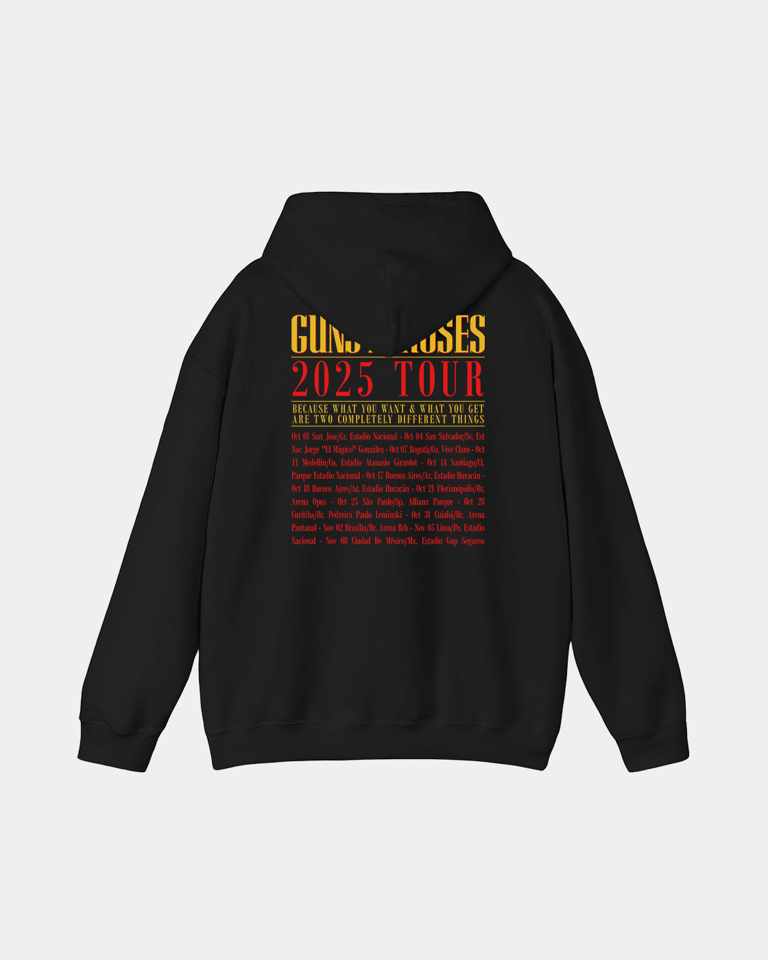 Guns N' Roses Concierto Polera
