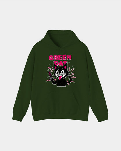 Green Day Cat Polera