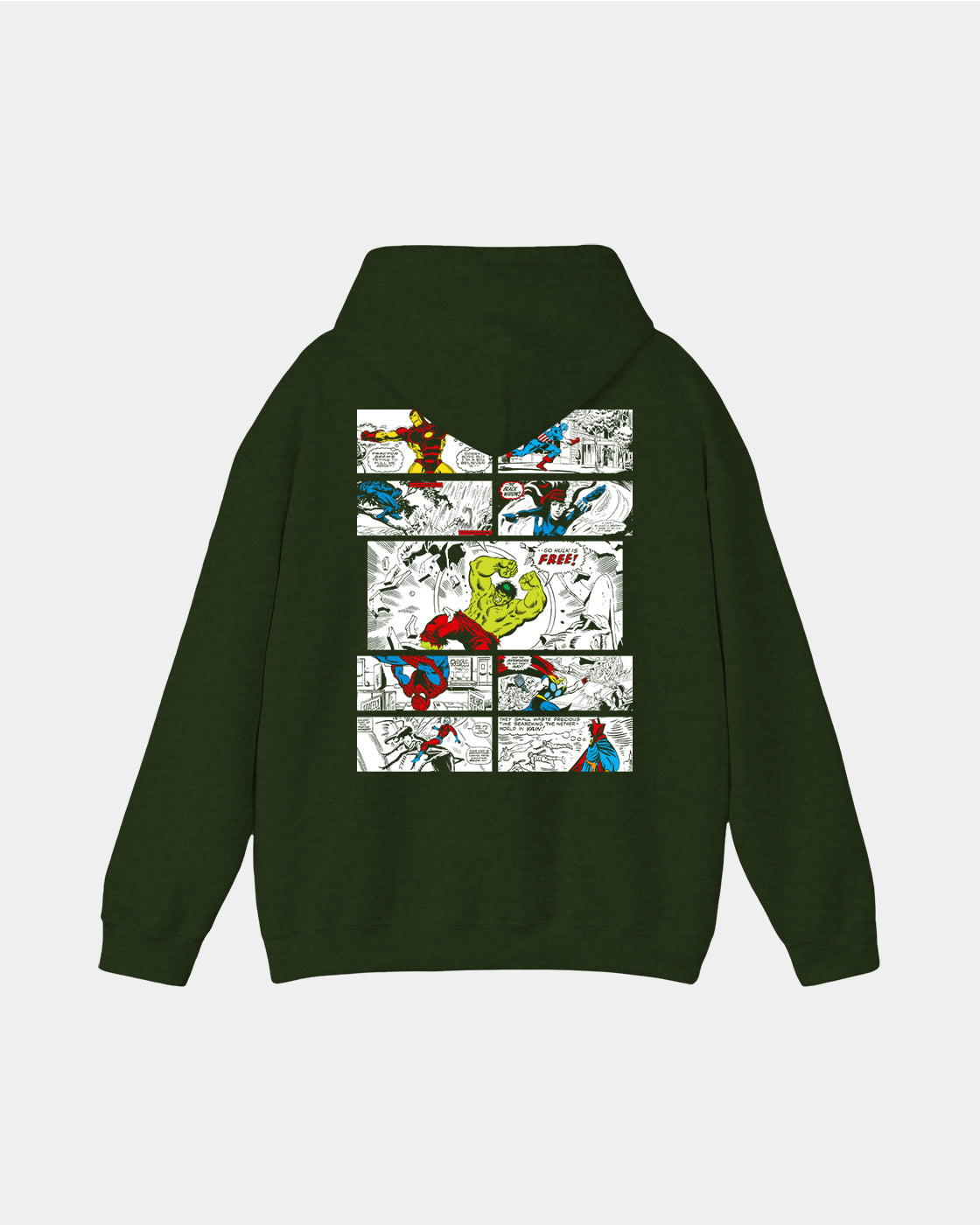 Marvel Comic Vengadores Polera